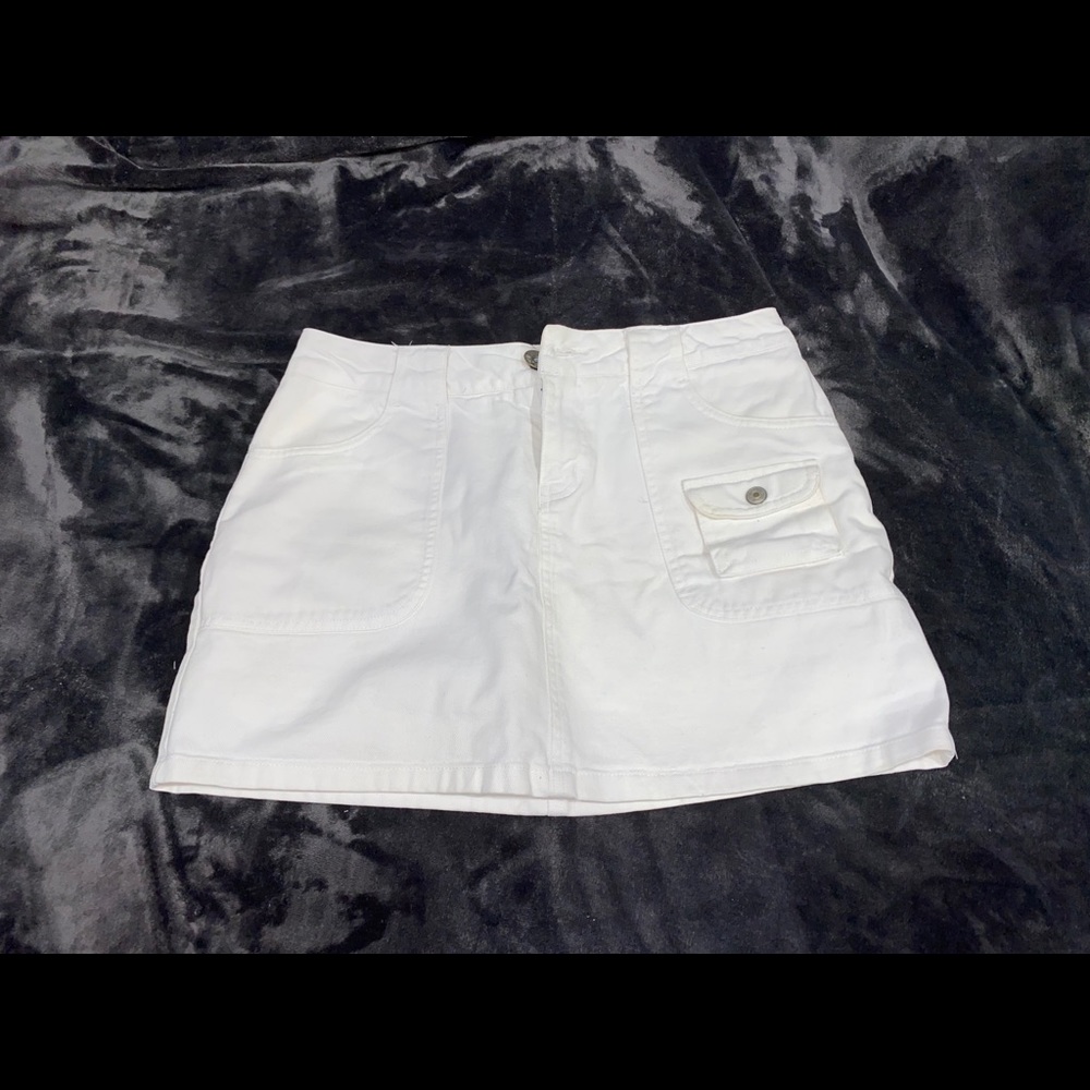 White Skort